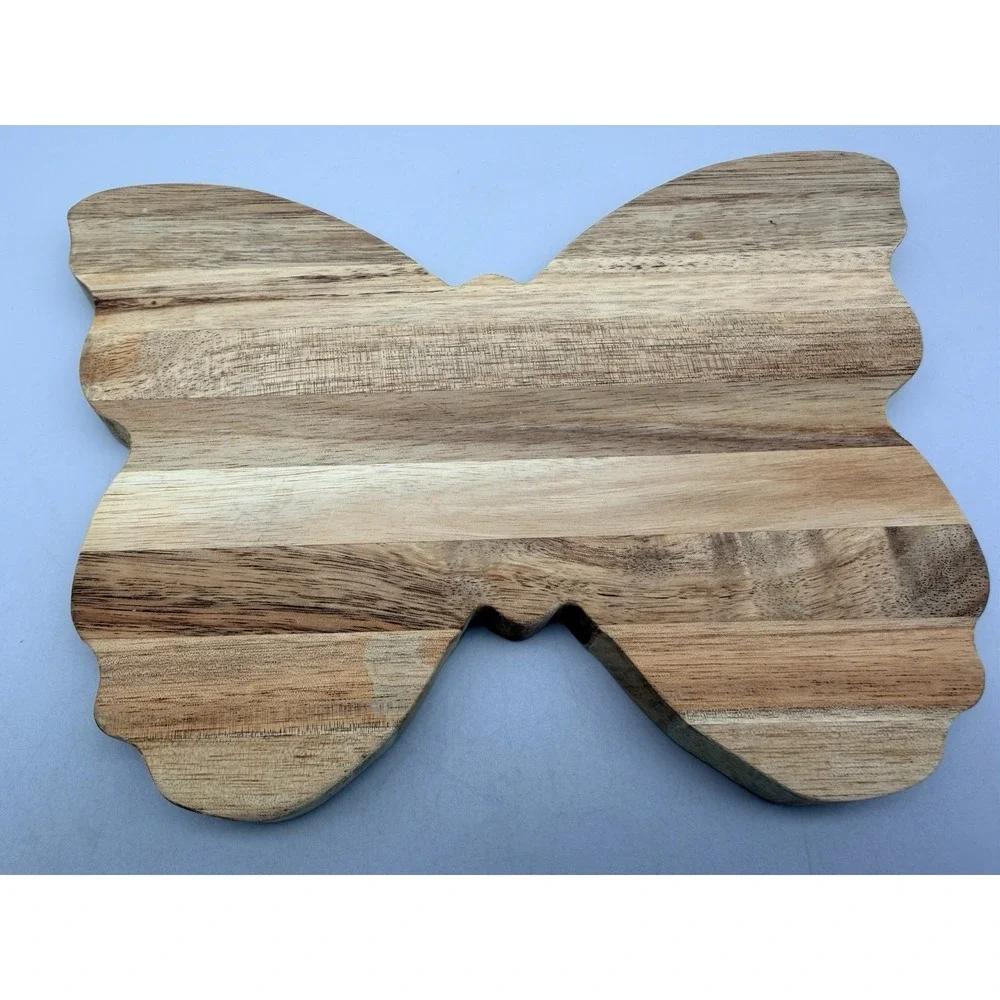 The Pioneer Woman Butterfly Acacia Wood Cutting Board Serving Board